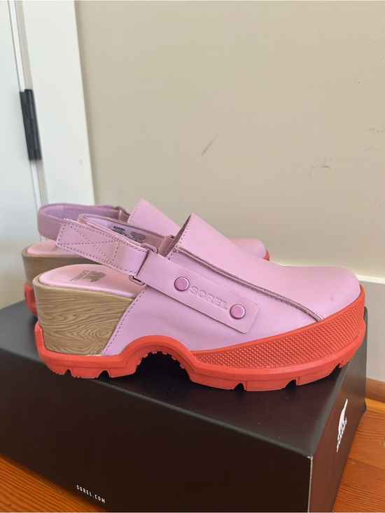 Sorel Shoes - Sorel Roam’n RBR Clog | Size 8 | Lavender & Coral | Gently Used